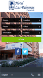 Mobile Screenshot of hotel-laspalmeras.com